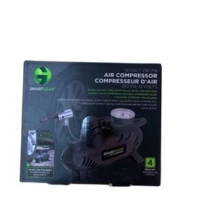 Smart Gear Black Air Compressor - 12V, 250 PSI
